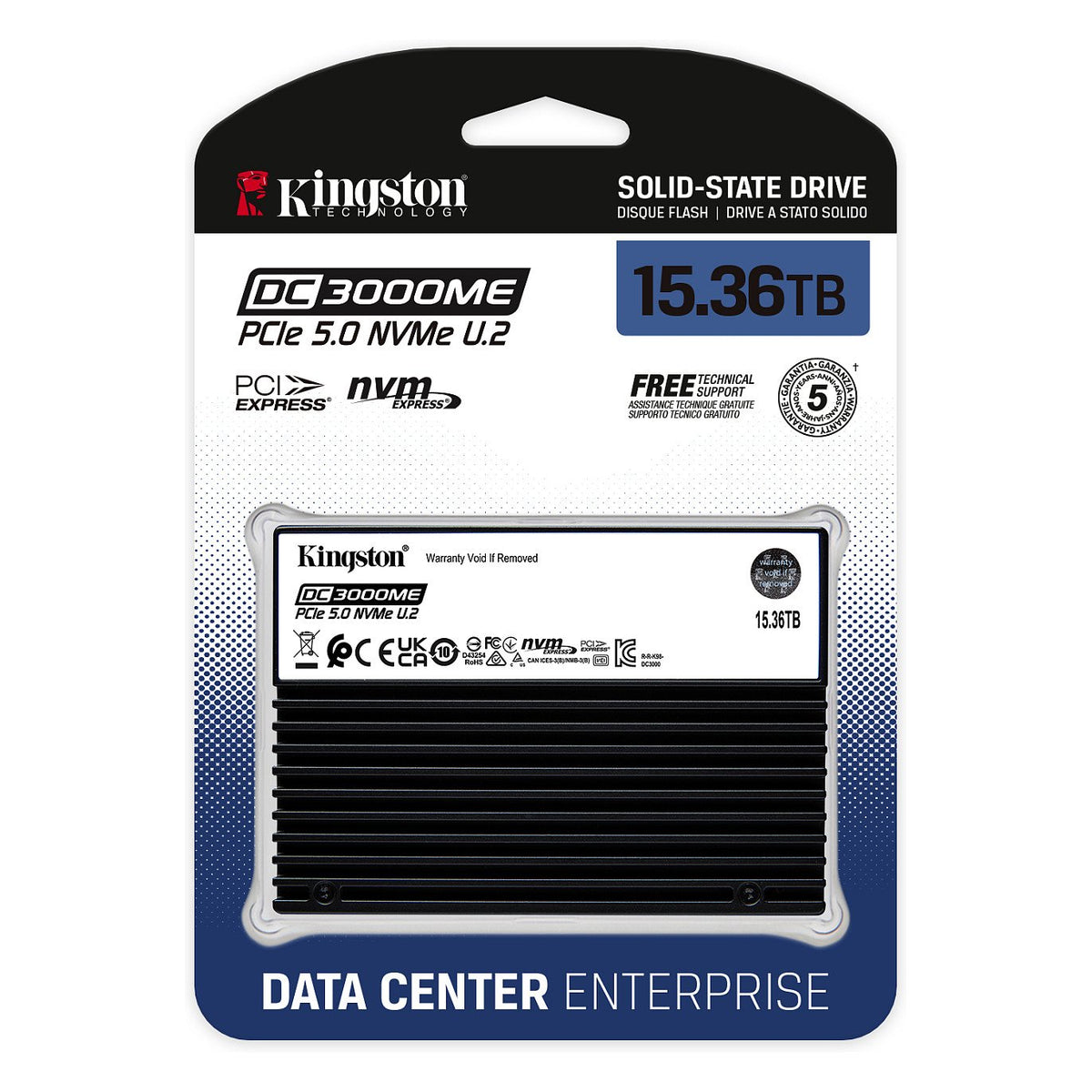 Enterprise DC3000ME - SSD - Enterprise - verschlüsselt - 15.36TB - 2,5"(6.4cm)