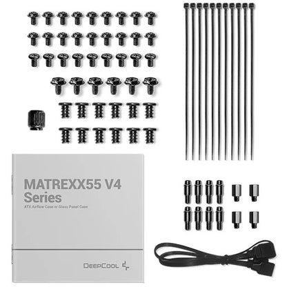 Midi Deepcool MATREXX 55 Mesh V4 C Midi Tower Schwarz