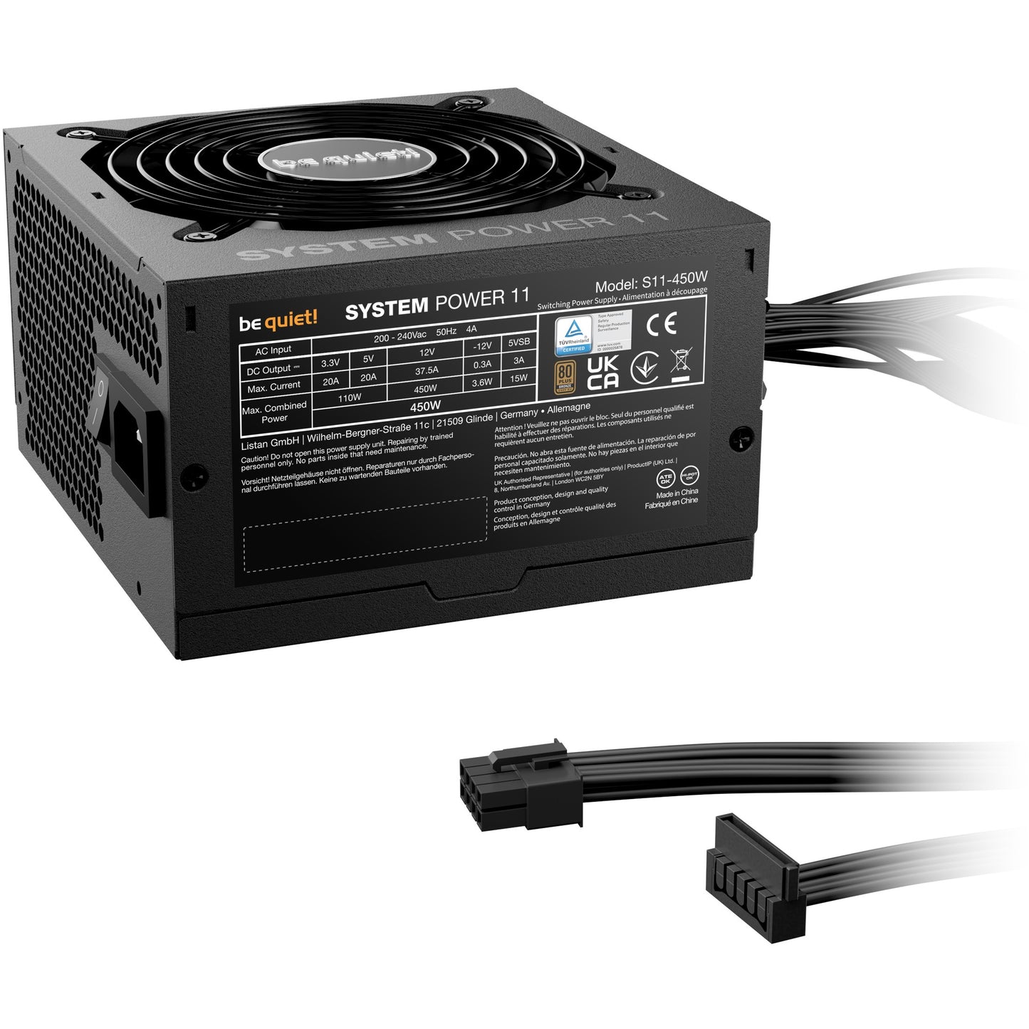 450W be quiet! SYSTEM POWER 11 |