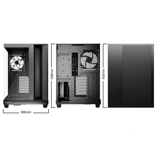 Midi be quiet! Light Base 500 LX Black
