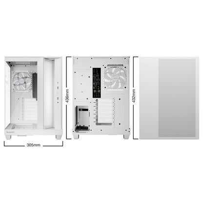 Midi be quiet! Light Base 500 LX White
