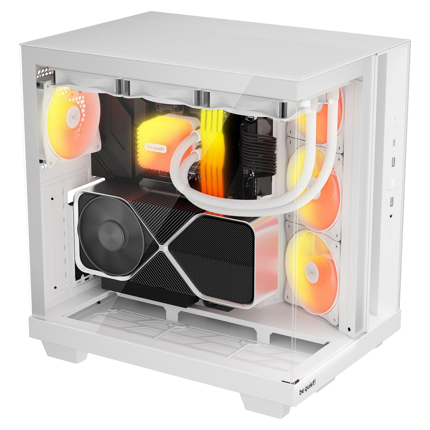 Midi be quiet! Light Base 500 LX White