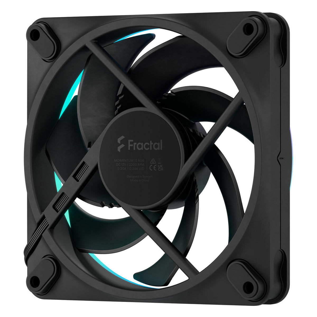 K FRACTAL DESIGN Momentum 12 RGB Black