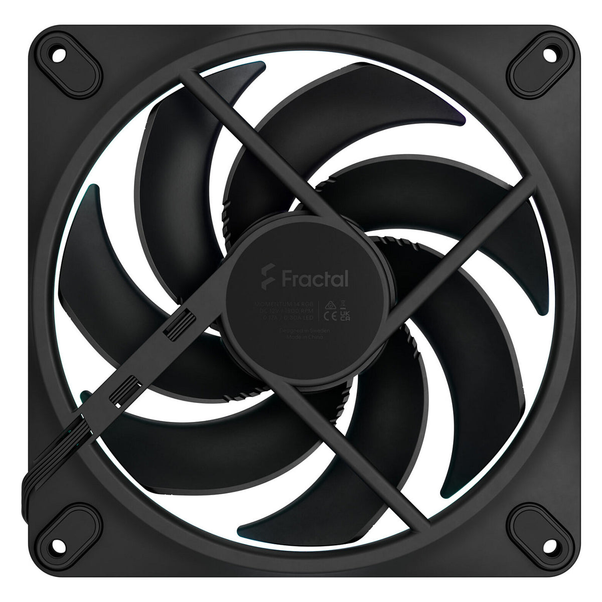 K FRACTAL DESIGN Momentum 14 RGB Black