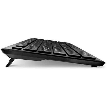 Sharkoon OfficePal K30W DE Layout Rubberdome black