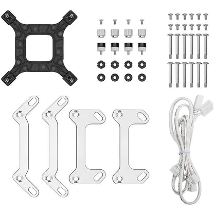 K Cooler Wasserkühlung Deepcool LM360 White