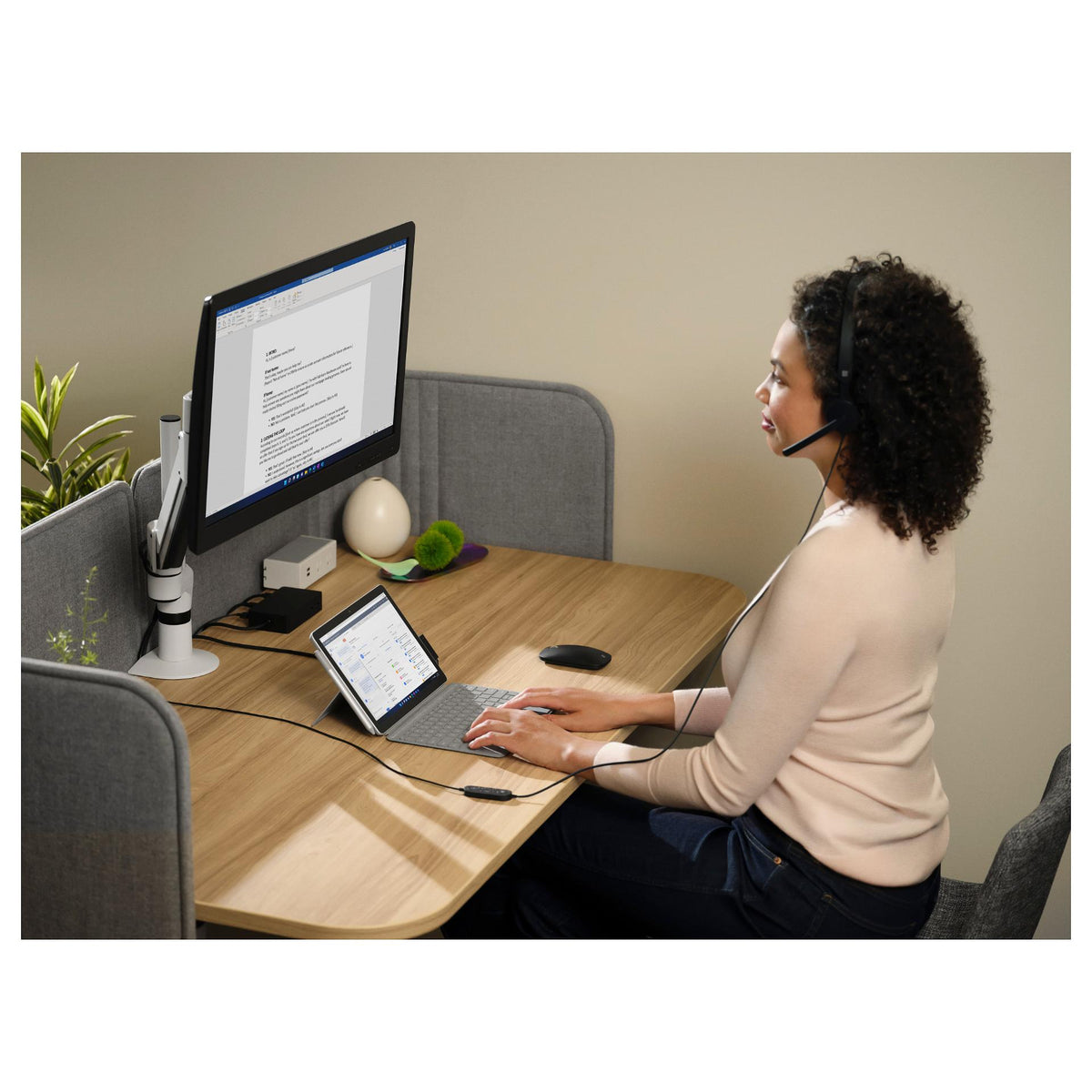 Headset Over-Ear Wireless Black Microsoft Modern USB-C