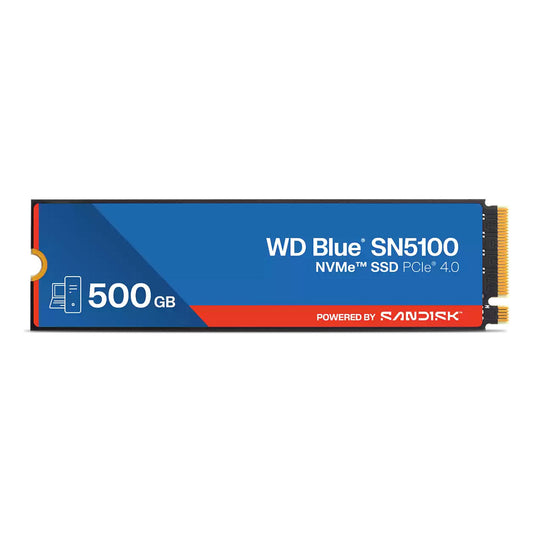 M.2 WD Blue SN5100 NVMe 500 GB Internal Solid State Drive PCIe 4.0 x4 NVMe – WDS500G5B0E-00CPE0