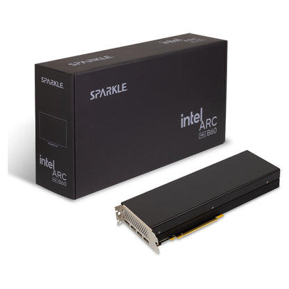 B60 Pro 24GB Sparkle Intel Arc passive GDDR6