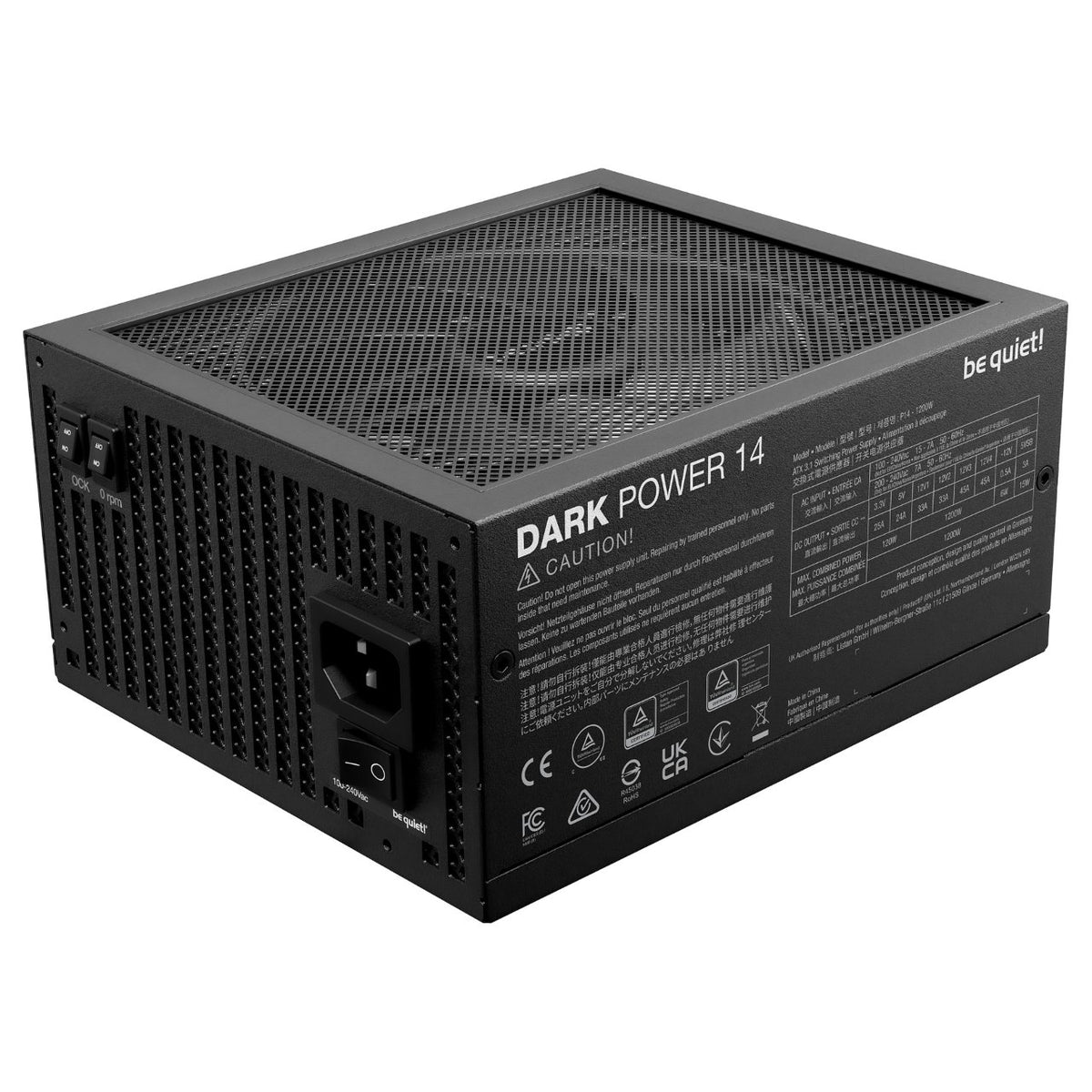 1200W be quiet! DARK Power 14 black