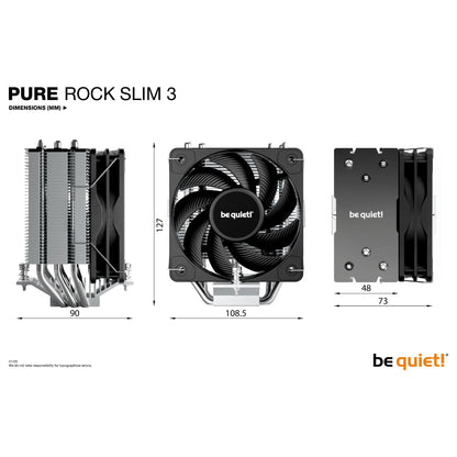 be quiet! Pure Rock Slim 3