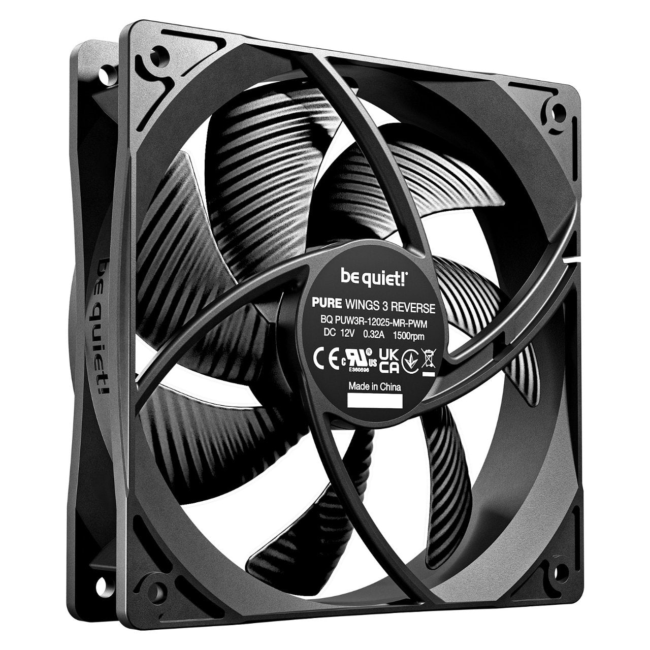 be quiet! Pure Wings 3 Reverse 3-Pack 120mm PWM