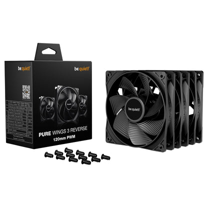 be quiet! Pure Wings 3 Reverse 3-Pack 120mm PWM