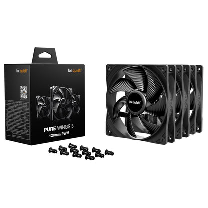 be quiet! Pure Wings 3 120mm PWM 3-Pack