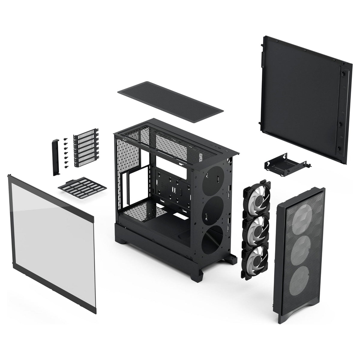 Fractal Design Pop Air 2 White TG Clear ATX