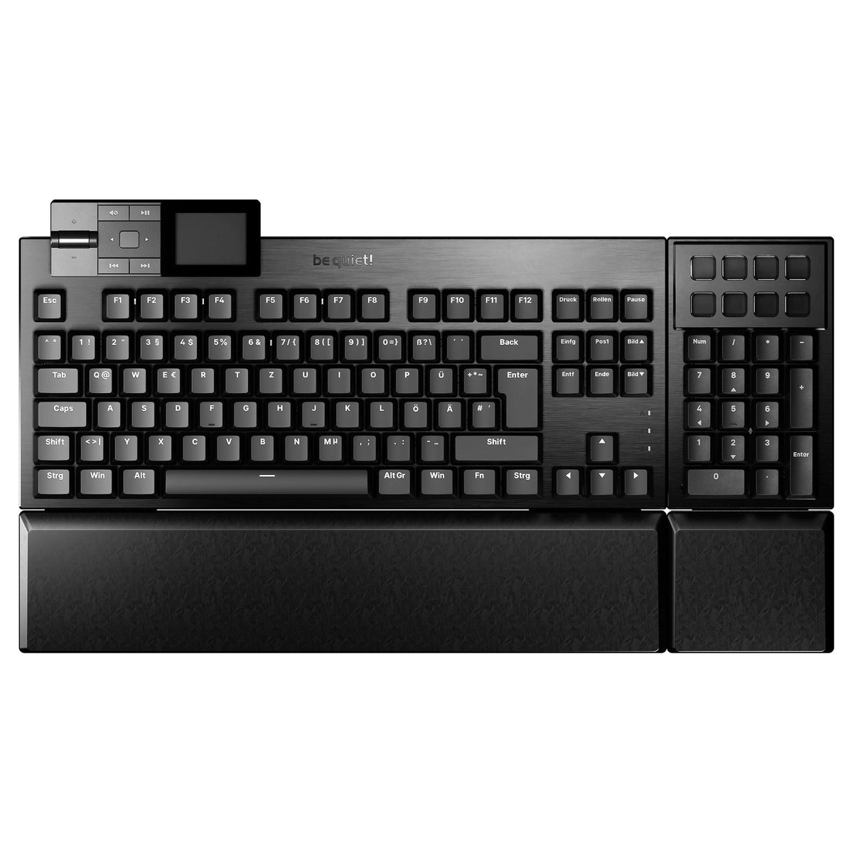 be quiet! Dark Mount Silent Tactile Gaming Tastatur USB DE RGB