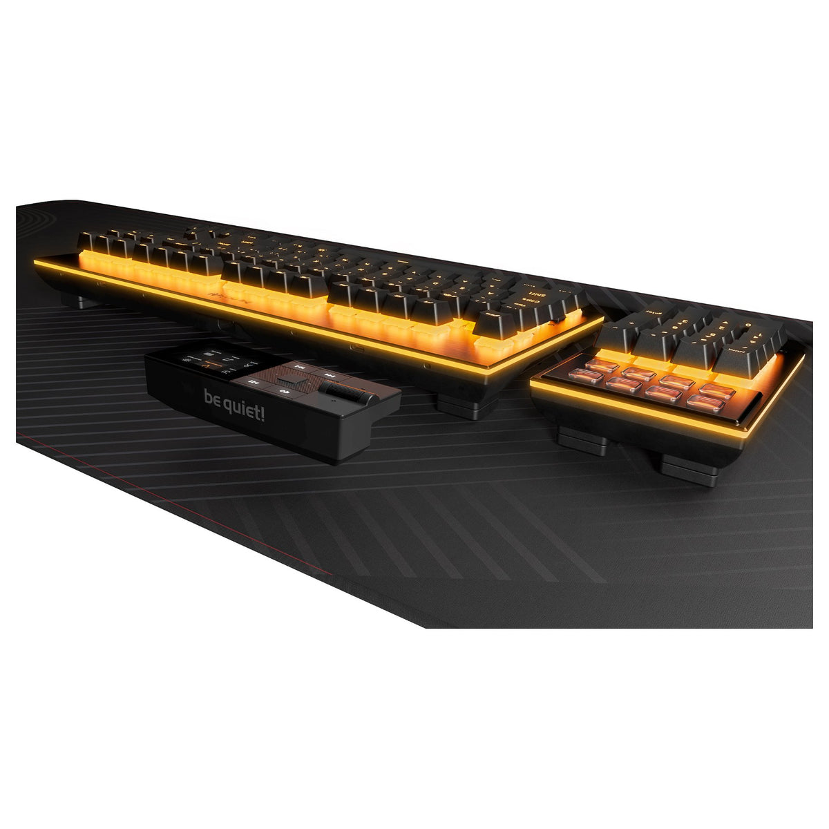 be quiet! Dark Mount Silent Tactile Gaming Tastatur USB DE RGB