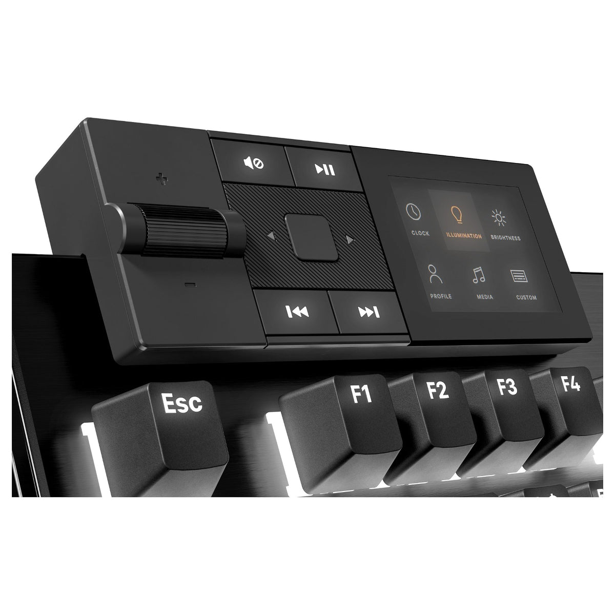 be quiet! Dark Mount Silent Tactile Gaming Tastatur USB DE RGB