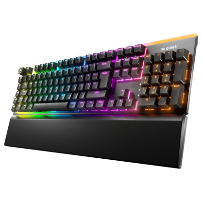 be quiet! Light Mount Silent Linear Gaming Tastatur USB DE RGB