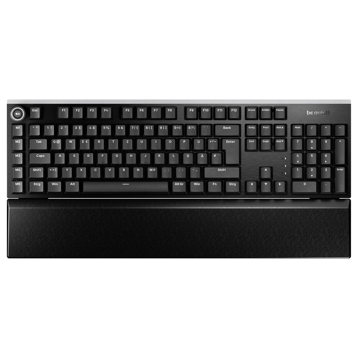 be quiet! Light Mount Silent Tactile Gaming Tastatur USB DE RGB