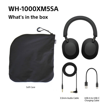 Sony WH-1000XM5SA Over-Ear Headphone black