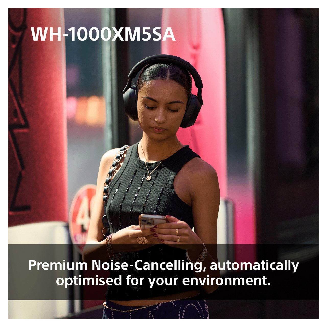 Sony WH-1000XM5SA Over-Ear Headphone black