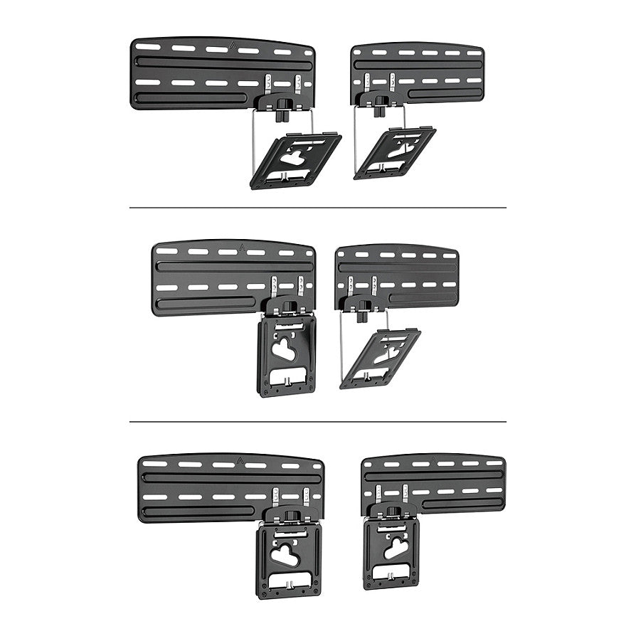 Neomounts TV Wandhalterung 43 85 Zoll ultra flach fixiert schwarz WL30 265BL1
