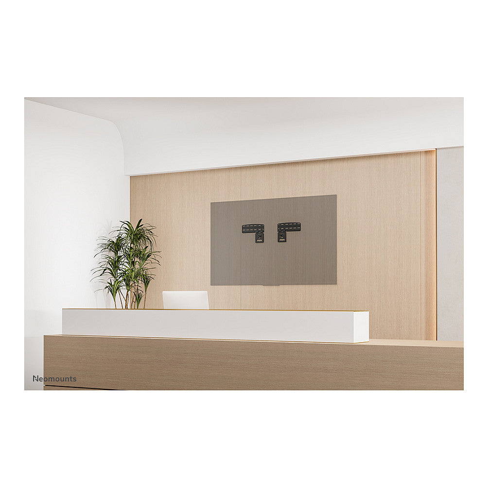 Neomounts TV Wandhalterung 43 85 Zoll ultra flach fixiert schwarz WL30 265BL1