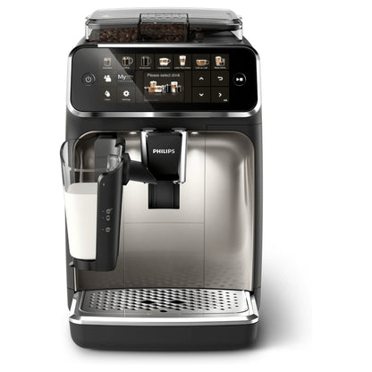 Philips 5400 Series EP5447/90 Kaffeevollautomat , Schwarz, Chrom