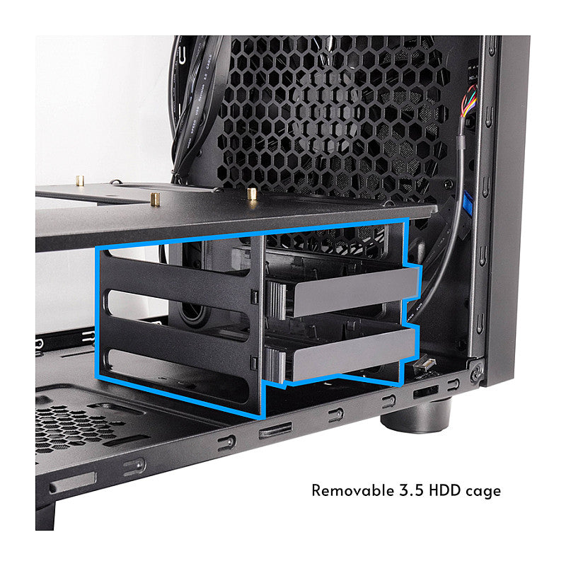 Chieftec The Cube 3.2 TypeC CI-03B-OP Black
