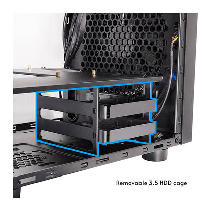 Chieftec The Cube 3.2 TypeC CI-03B-OP Black
