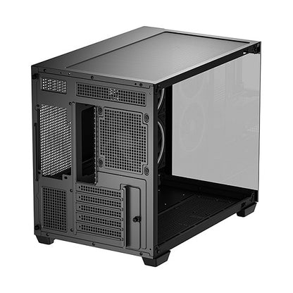DeepCool CG330 3F Micro ATX Mini ITX ARGB Glas black