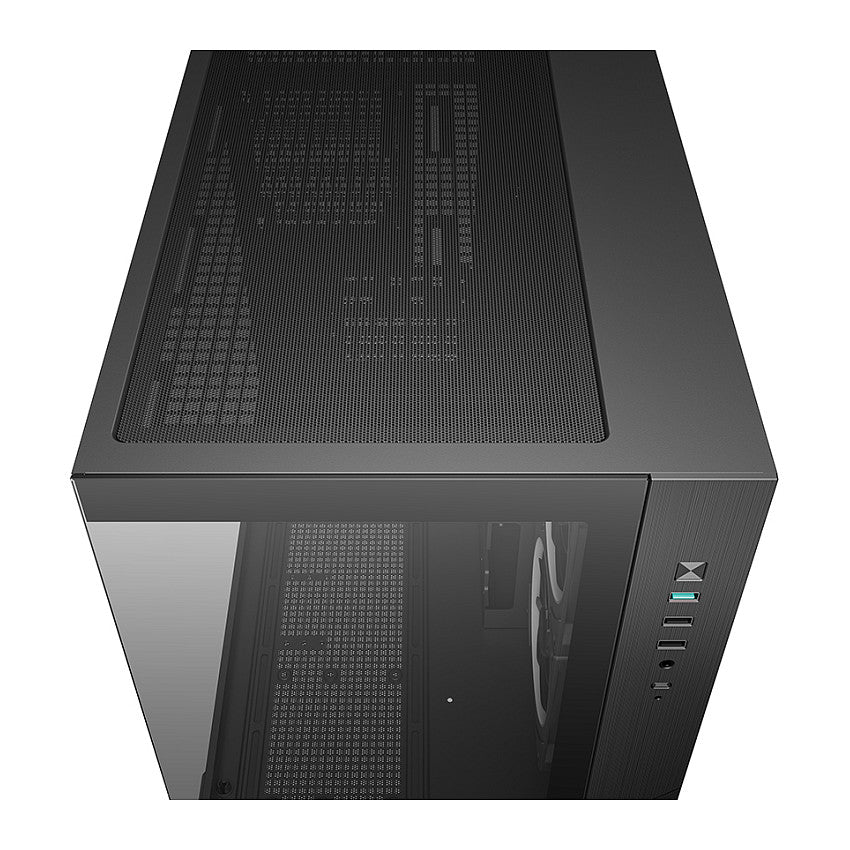 DeepCool CG330 3F Micro ATX Mini ITX ARGB Glas black