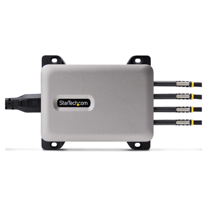 StarTech 4 Port USB C GaN Ladegerät 240W PD 3.1 Silber