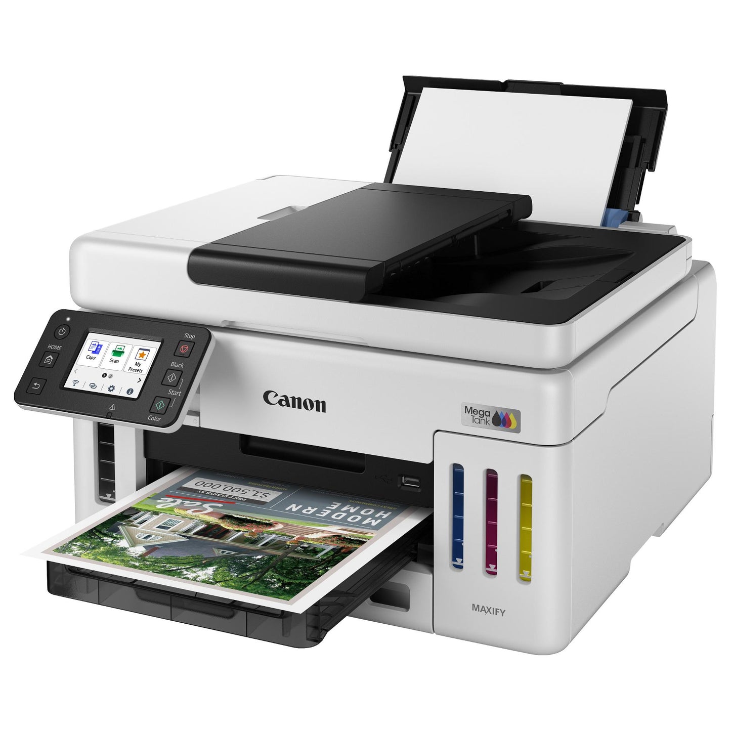 T Canon MAXIFY GX6150 MegaTank - Multifunktionsdrucker - Farbe - Tintenstrahl 3in1
