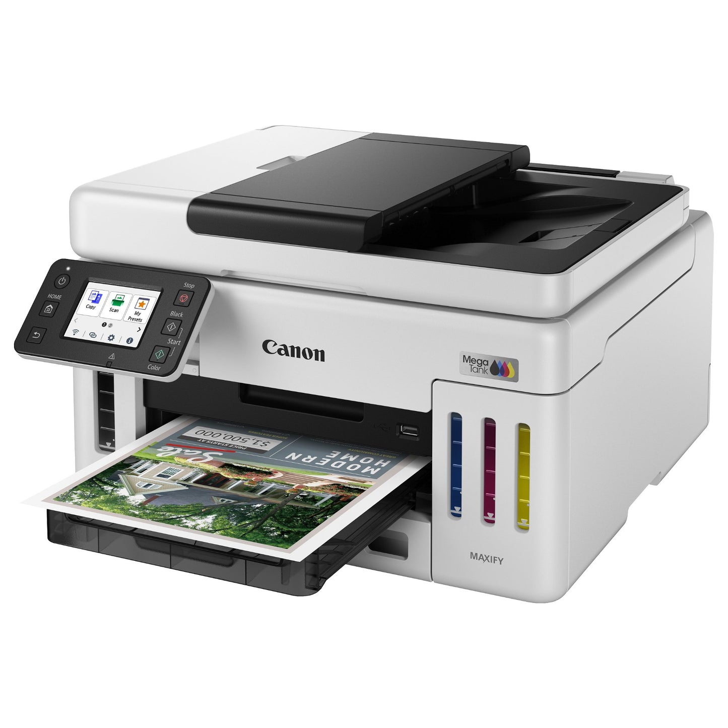 T Canon MAXIFY GX6150 MegaTank - Multifunktionsdrucker - Farbe - Tintenstrahl 3in1