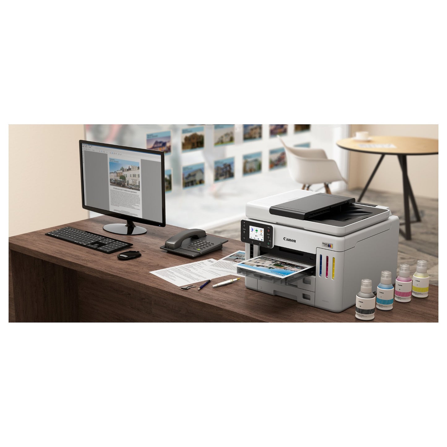 T Canon MAXIFY GX7150 MegaTank - Multifunktionsdrucker - Farbe - Tintenstrahl 4in1