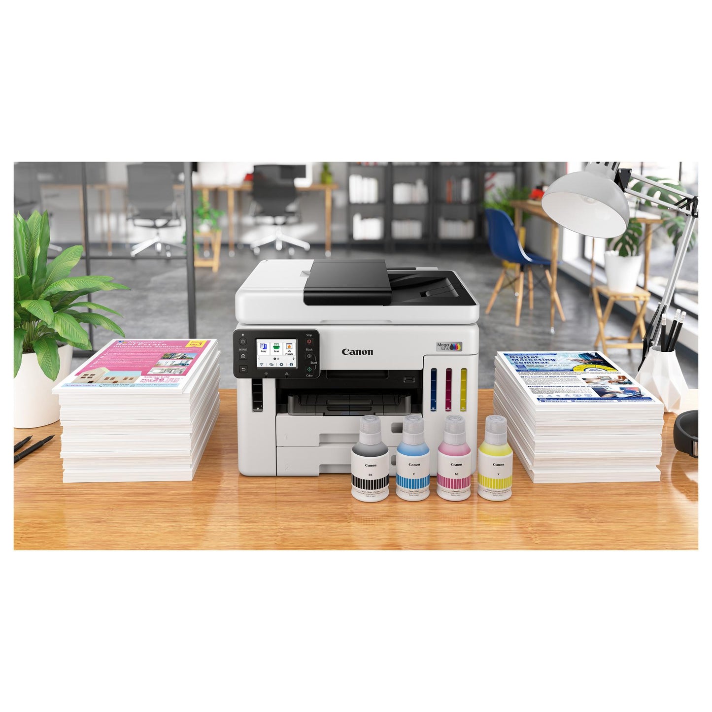 T Canon MAXIFY GX7150 MegaTank - Multifunktionsdrucker - Farbe - Tintenstrahl 4in1