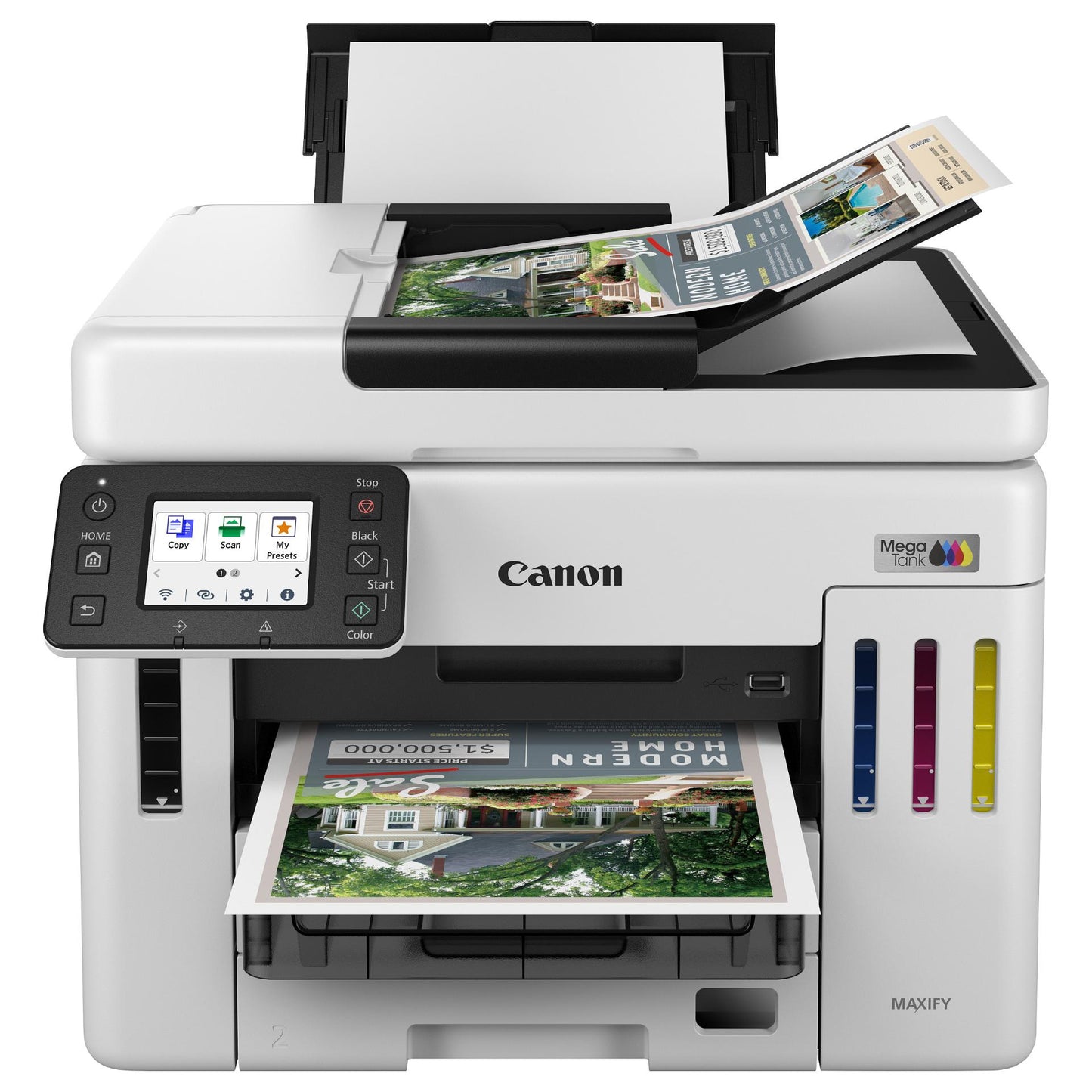 T Canon MAXIFY GX7150 MegaTank - Multifunktionsdrucker - Farbe - Tintenstrahl 4in1