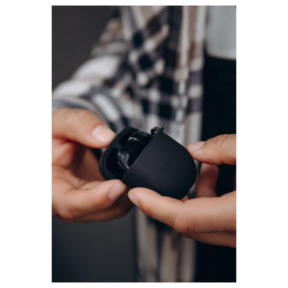 Canyon TWS-6 In-Ear-Buds True Wireless black