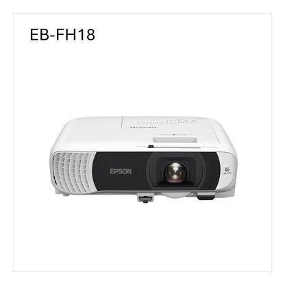 (1920 x 1080) Epson EB-FH18 Projektor 4100 Lumen 3LCD Speaker White FHD