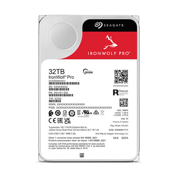 32TB Seagate IronWolf Pro ST32000NT000 7200rpm 6Gb/s NAS