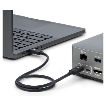 Thunderbolt-Kabel 80Gbps/120Gbps (5) 1m black