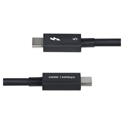 Thunderbolt-Kabel 80Gbps/120Gbps (5) 1m black