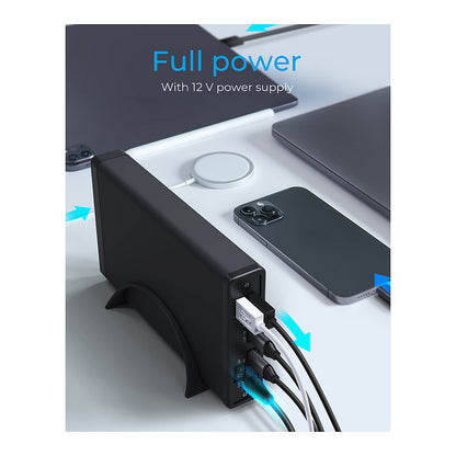 3.2 2,5"+3,5" SATA3 HDD/SSD USB Typ-C m.Hub