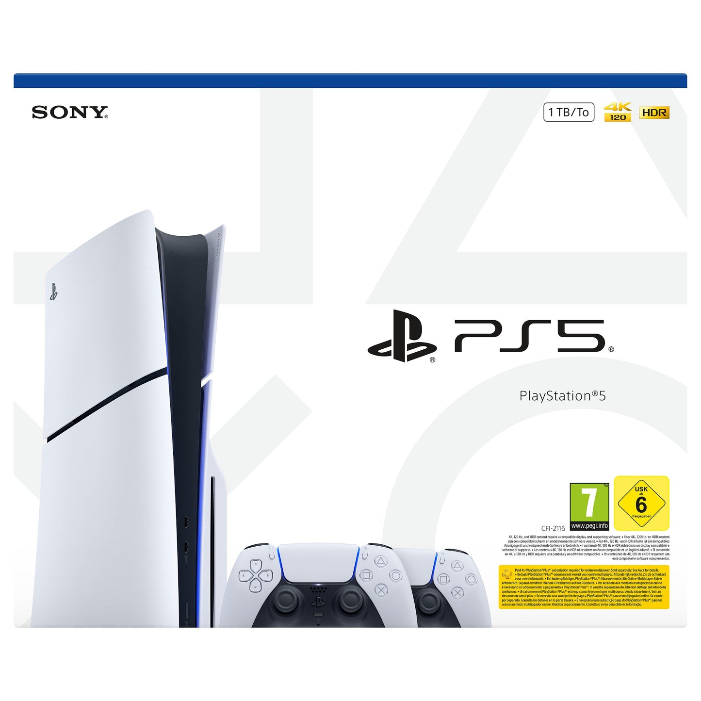 Sony Playstation 5 Bundle Disc-Edition inkl. zweiten DualSense Controller White