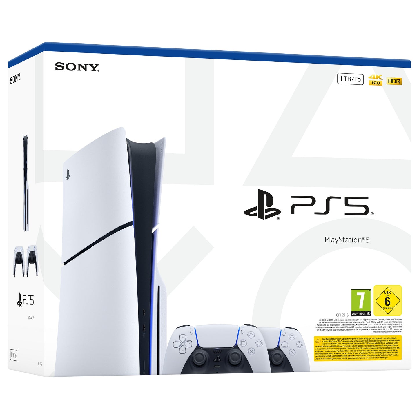 Sony Playstation 5 Bundle Disc-Edition inkl. zweiten DualSense Controller White