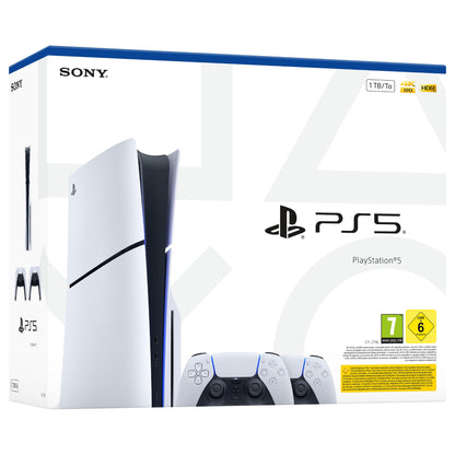 Sony Playstation 5 Bundle Disc-Edition inkl. zweiten DualSense Controller White