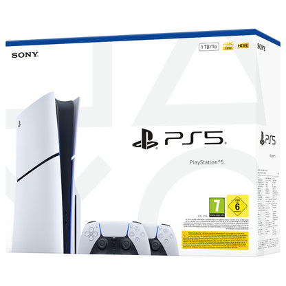 Sony Playstation 5 Bundle Disc-Edition inkl. zweiten DualSense Controller White
