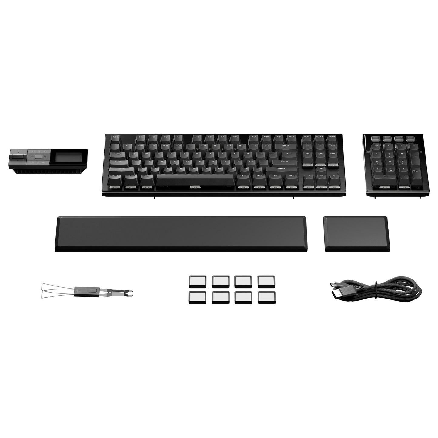 be quiet! Dark mount Silent Linear Gaming Tastatur USB FR